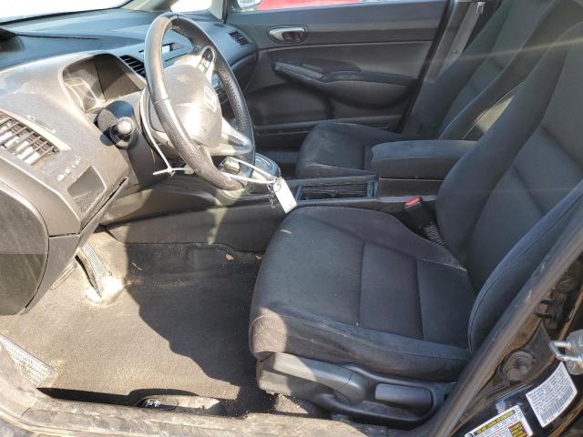 19XFA1F62BE013691 - 2011 HONDA CIVIC LX-S Schwarz Foto 7