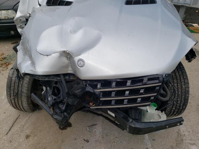 4JGDA5HB3FA500587 - 2015 MERCEDES-BENZ ML 350 4MATIC SILVER photo 11