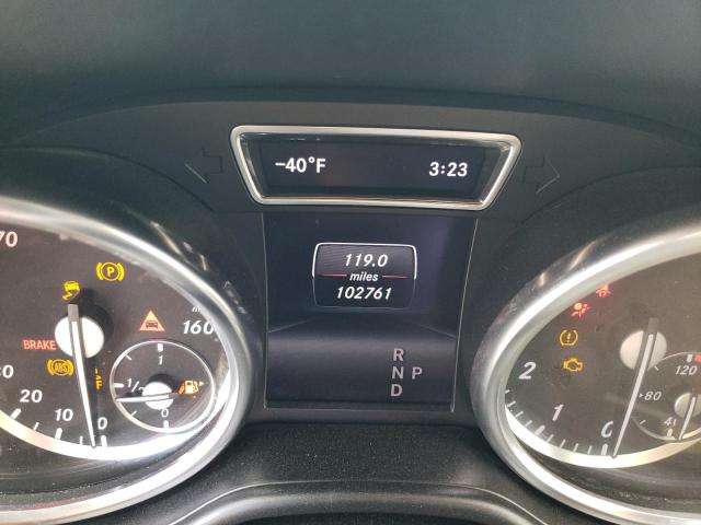 4JGDA5HB3FA500587 - 2015 MERCEDES-BENZ ML 350 4MATIC SILVER photo 9