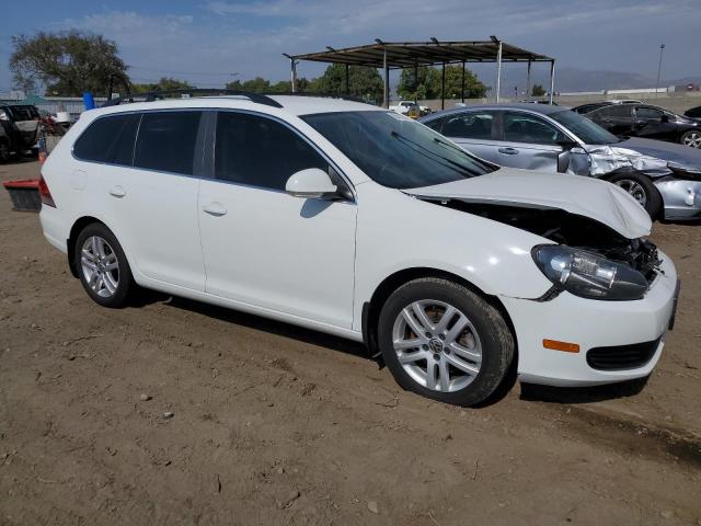 3VWPL7AJ6EM620830 - 2014 VOLKSWAGEN JETTA TDI WHITE photo 4