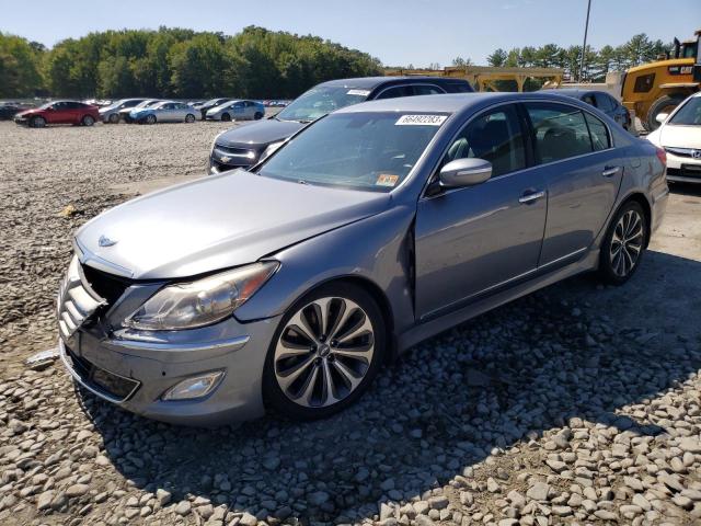 KMHGC4DH3DU256012 - 2013 HYUNDAI GENESIS 5.0L SILVER photo 1