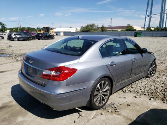 KMHGC4DH3DU256012 - 2013 HYUNDAI GENESIS 5.0L SILVER photo 3