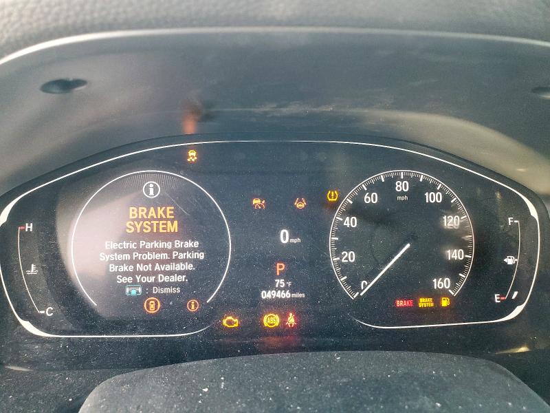 1HGCV1F56NA048855 - 2022 HONDA ACCORD EXL 灰色 照片 9