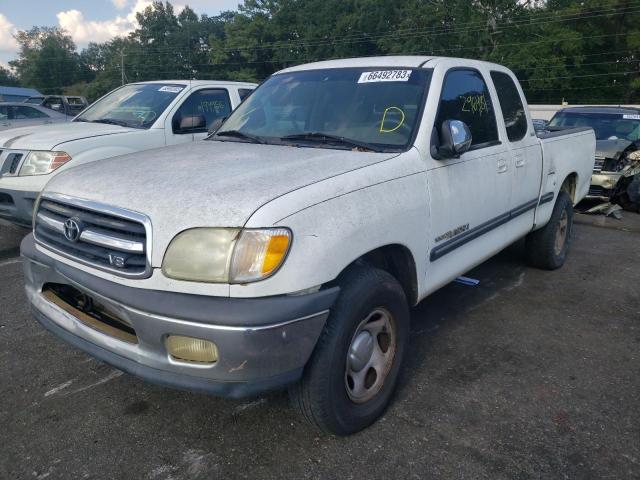 5TBRT341X2S281204 - 2002 TOYOTA TUNDRA ACCESS CAB WHITE photo 1