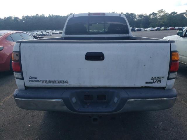 5TBRT341X2S281204 - 2002 TOYOTA TUNDRA ACCESS CAB WHITE photo 6