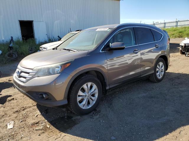 5J6RM4H77DL040112 - 2013 HONDA CR-V EXL GRAY photo 1