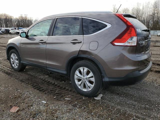 5J6RM4H77DL040112 - 2013 HONDA CR-V EXL GRAY photo 2