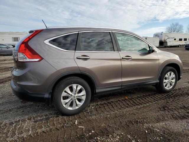 5J6RM4H77DL040112 - 2013 HONDA CR-V EXL GRAY photo 3