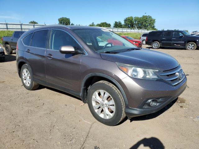 5J6RM4H77DL040112 - 2013 HONDA CR-V EXL GRAY photo 4