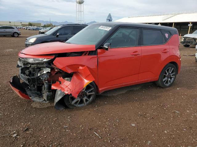 KNDJ63AU1L7022381 - 2020 KIA SOUL GT LINE RED photo 1