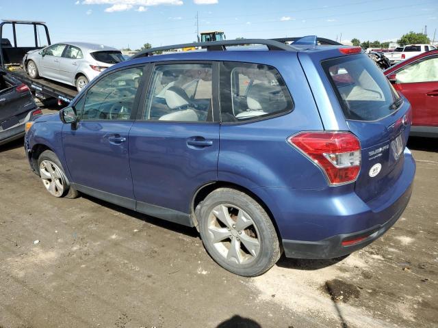 JF2SJABC6GH471473 - 2016 SUBARU FORESTER 2.5I BLUE photo 2