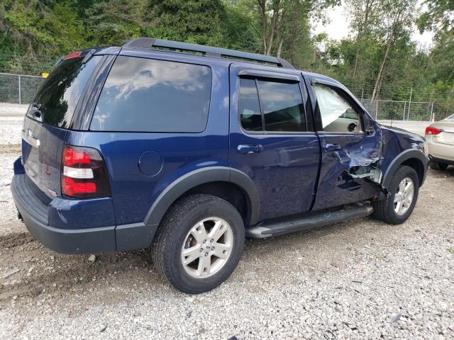 1FMEU73E97UB77381 - 2007 FORD EXPLORER XLT BLUE photo 3