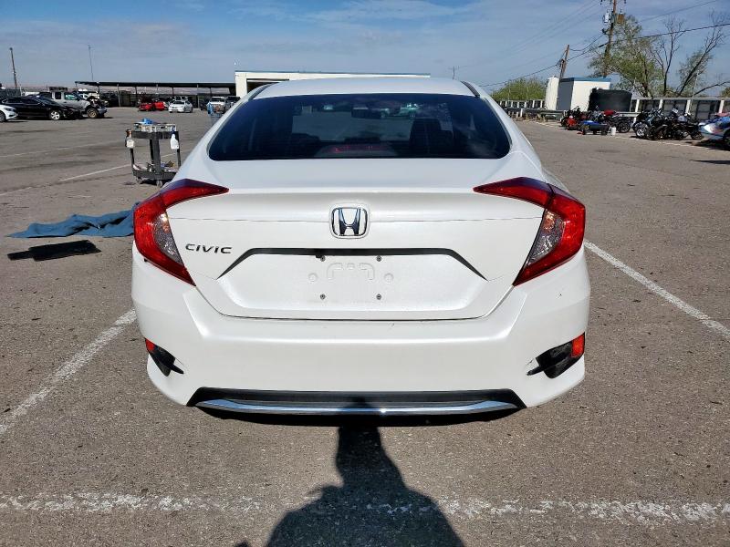 2HGFC2F68MH542409 - 2021 HONDA CIVIC LX თეთრი ფოტო 6