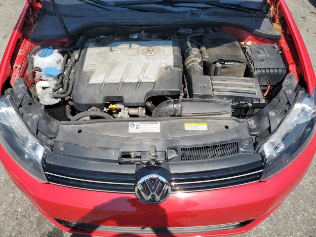 3VWML7AJ9EM609291 - 2014 VOLKSWAGEN JETTA TDI წითელი ფოტო 11