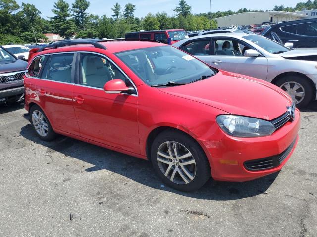 3VWML7AJ9EM609291 - 2014 VOLKSWAGEN JETTA TDI წითელი ფოტო 4