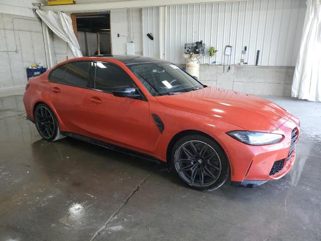 WBS43AY04PFN56217 - 2023 BMW M3 COMPETITION RED photo 4