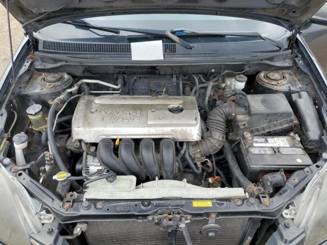 2T1KR32E16C554588 - 2006 TOYOTA COROLLA MA XR BLACK photo 11