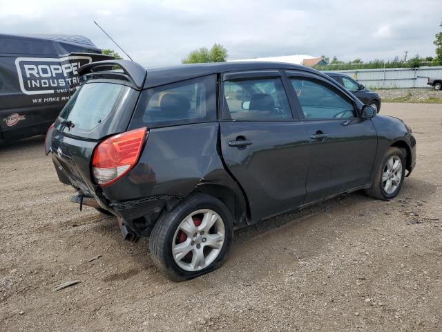 2T1KR32E16C554588 - 2006 TOYOTA COROLLA MA XR BLACK photo 3