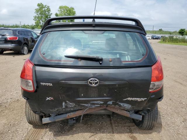 2T1KR32E16C554588 - 2006 TOYOTA COROLLA MA XR BLACK photo 6