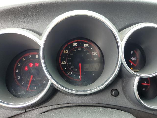 2T1KR32E16C554588 - 2006 TOYOTA COROLLA MA XR BLACK photo 9