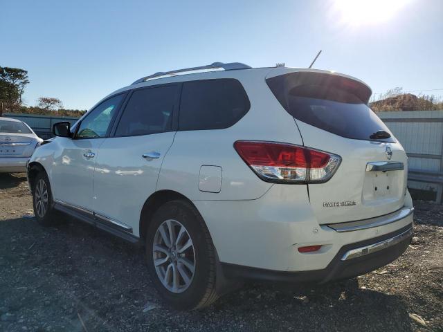 5N1AR2MM6EC720942 - 2014 NISSAN PATHFINDER S WHITE photo 3