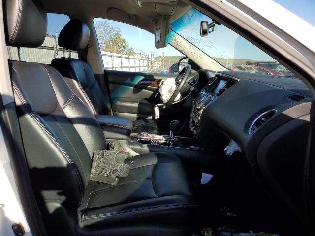 5N1AR2MM6EC720942 - 2014 NISSAN PATHFINDER S WHITE photo 5