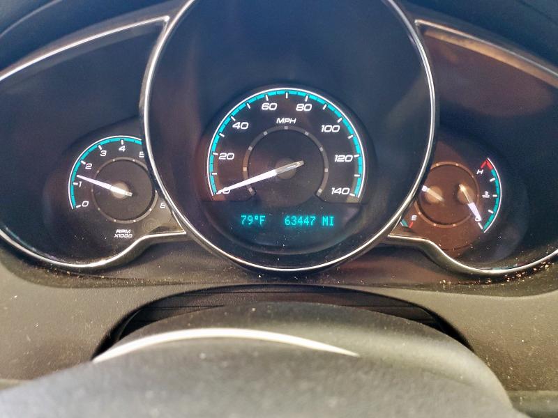 1G1ZE5E75AF136160 - 2010 CHEVROLET MALIBU LTZ შავი ფოტო 9