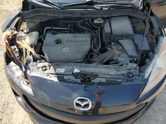 JM1BL1UF3D1839547 - 2013 MAZDA 3 I BLACK photo 11