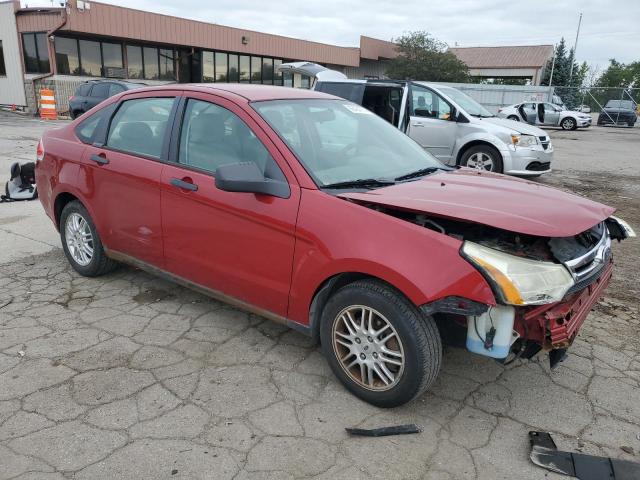 1FAHP3FN4BW204552 - 2011 FORD FOCUS SE RED photo 4