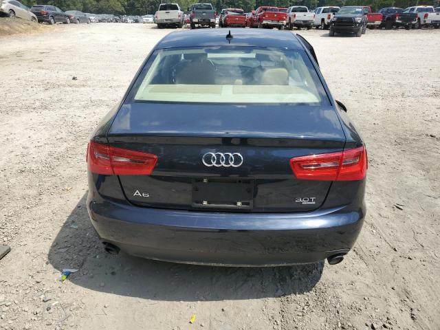 WAUGGBFC3CN124243 - 2012 AUDI A6 PREMIUM PLUS BLUE photo 6