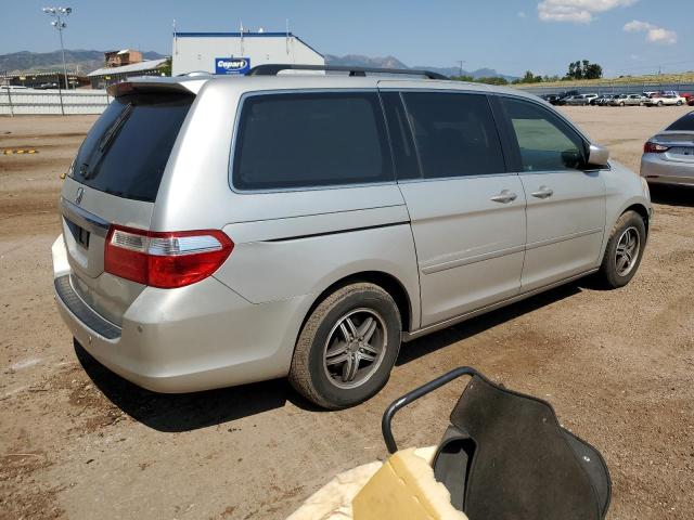 5FNRL38877B001538 - 2007 HONDA ODYSSEY TOURING SILVER photo 3