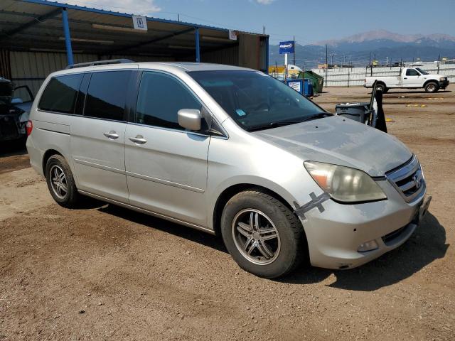 5FNRL38877B001538 - 2007 HONDA ODYSSEY TOURING SILVER photo 4