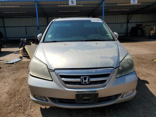 5FNRL38877B001538 - 2007 HONDA ODYSSEY TOURING SILVER photo 5