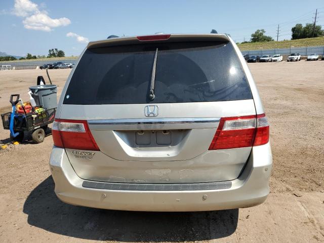 5FNRL38877B001538 - 2007 HONDA ODYSSEY TOURING SILVER photo 6