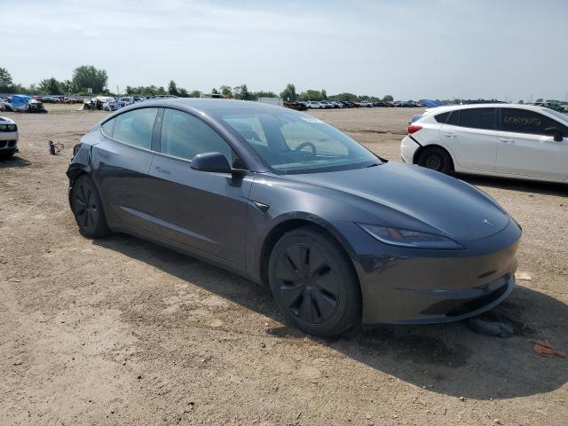 5YJ3E1EB3RF843347 - 2024 TESLA MODEL 3 GRAY photo 4