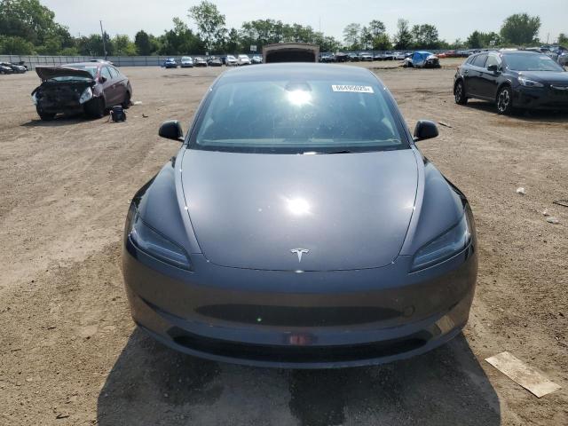 5YJ3E1EB3RF843347 - 2024 TESLA MODEL 3 GRAY photo 5