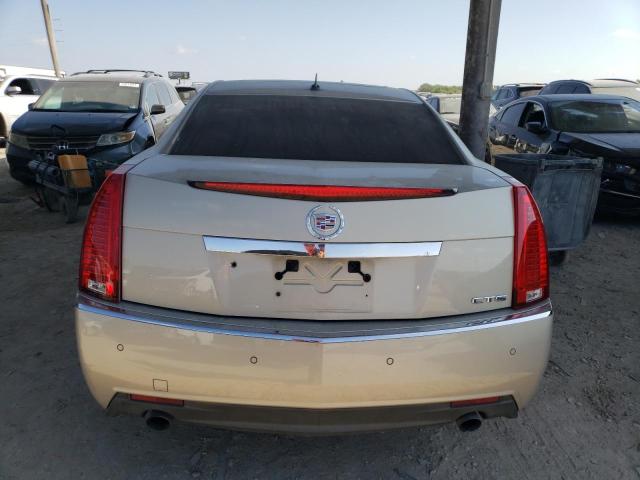 1G6DJ577680205125 - 2008 CADILLAC CTS BEIGE photo 6