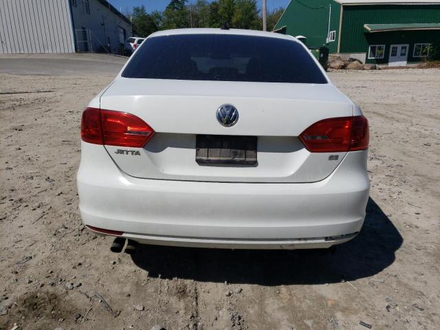 3VWB17AJXEM405483 - 2014 VOLKSWAGEN JETTA SE WHITE photo 6