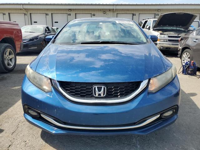 2HGFB2F96FH504029 - 2015 HONDA CIVIC EXL BLUE photo 5