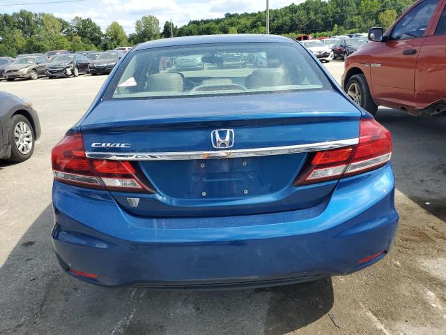 2HGFB2F96FH504029 - 2015 HONDA CIVIC EXL BLUE photo 6
