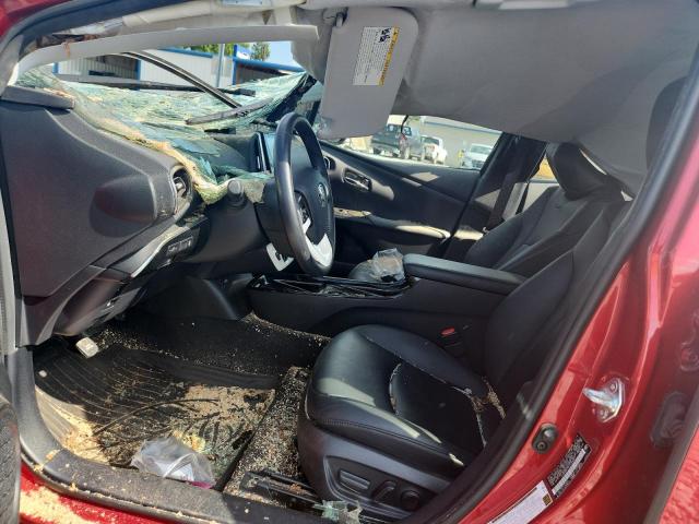 JTDKARFP9K3106852 - 2019 TOYOTA PRIUS PRIM 红色 照片 7