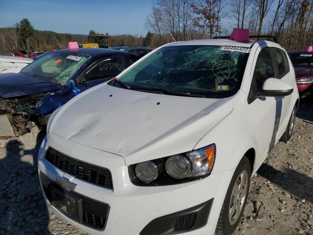 1G1JA6SG5E4207765 - 2014 CHEVROLET SONIC LS WHITE photo 9