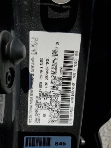 3TYCZ5AN5PT131253 - 2023 TOYOTA TACOMA DOUBLE CAB CHARCOAL photo 12