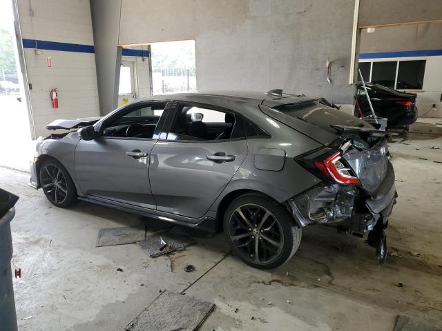 SHHFK7G42MU207081 - 2021 HONDA CIVIC SPORT GRAY photo 4