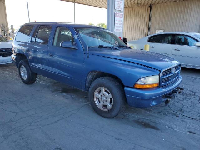 1B4HR38N22F202135 - 2002 DODGE DURANGO SPORT BLUE photo 4