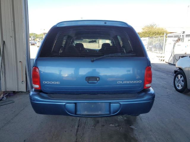 1B4HR38N22F202135 - 2002 DODGE DURANGO SPORT BLUE photo 6