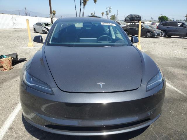 5YJ3E1EAXSF929445 - 2025 TESLA MODEL 3 ნაცრისფერი ფოტო 5