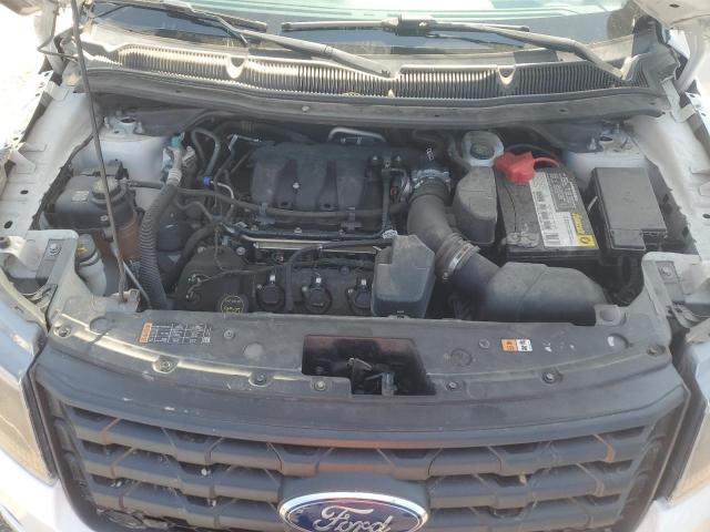 1FM5K8AR6KGB55489 - 2019 FORD EXPLORER POLICE INTERCEPTOR 白色 照片 12