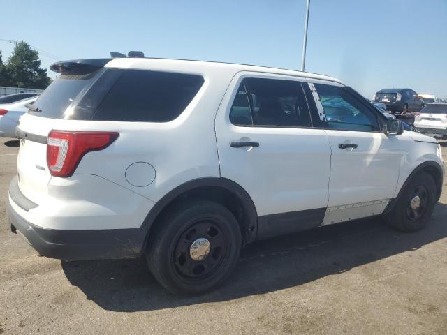 1FM5K8AR6KGB55489 - 2019 FORD EXPLORER POLICE INTERCEPTOR 白色 照片 3