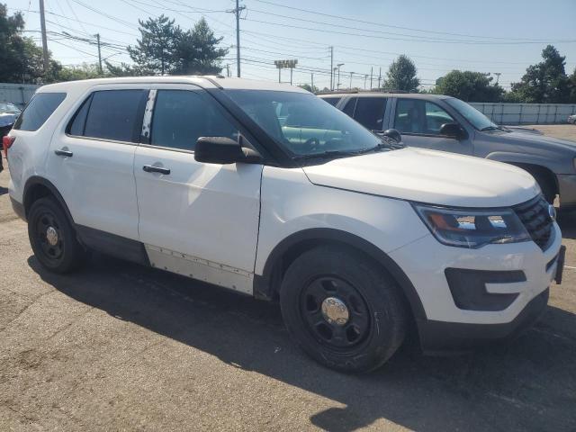 1FM5K8AR6KGB55489 - 2019 FORD EXPLORER POLICE INTERCEPTOR WHITE photo 4